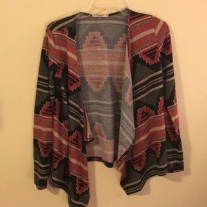 Tribal print sweater